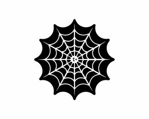 creative details Spider Web Icon Vector Illustration  
