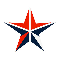 Obraz premium Abstract Star with Plane Logo Representing Travel, Aviation, and Exploration
