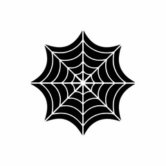 creative details Spider Web Icon Vector Illustration  