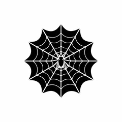 creative details Spider Web Icon Vector Illustration  