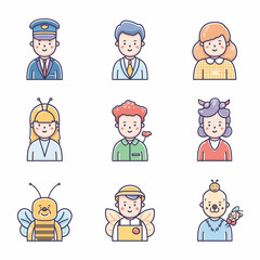 Cartoon Avatar Collection