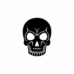 creative details Skull Icon Vector Illustration 