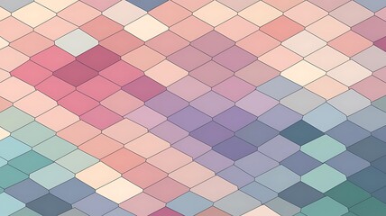 Abstract colorful geometric mosaic pattern design