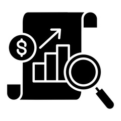 financial analysis icon