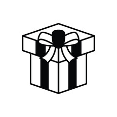 Gift  icon vector stock illustration
