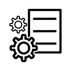 Data Management icon vector image. Suitable for mobile apps, web apps and print media.
