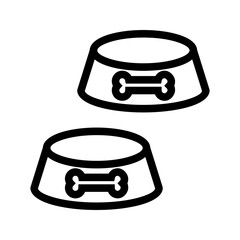 Food for Pets icon vector image. Suitable for mobile apps, web apps and print media.