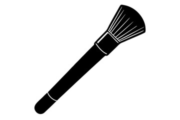 makeup brush  silhouette vector
