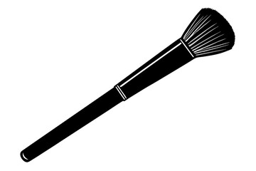 makeup brush  silhouette vector