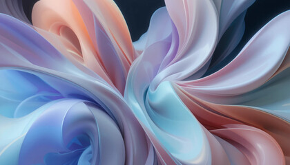 Obraz premium Echoes in the Void: A Visual Exploration of Form Without Identity