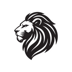 lion head vector