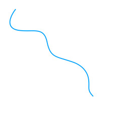 Blue Thread Illustration