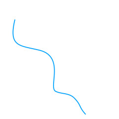 Blue Thread Illustration