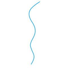 Blue Thread Illustration
