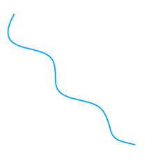 Blue Thread Illustration