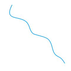 Blue Thread Illustration