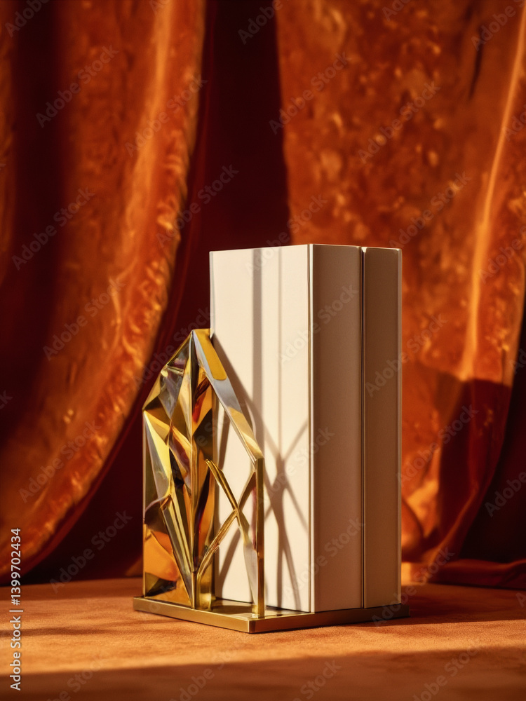 Poster everyday objects - for downstream advertisement and design: a still life composition showcases a sta