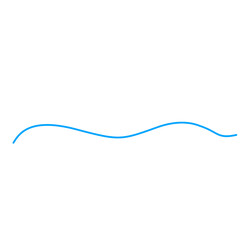 Blue Thread Illustration