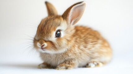 Obraz premium Adorable Little Bunny Rabbit