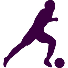 Football Player Silhouette