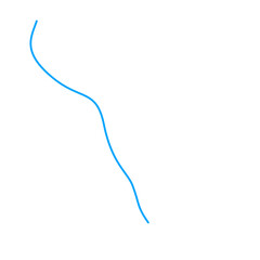 Blue Thread Illustration