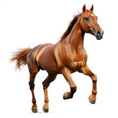 Obraz premium horse isolated on white background