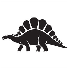 Stegosaurus with Thick Spines