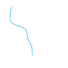 Blue Thread Illustration