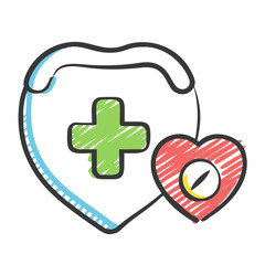 Obraz premium healthcare icon, healthcare vector illustration-simple illustration of healthcare, perfect for healthcare logos and icons