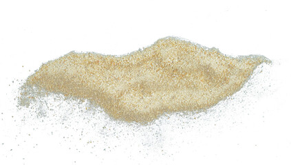 beach grain sand isolated element