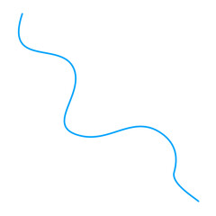 Blue Thread Illustration