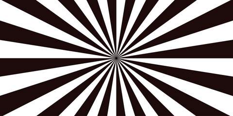 Modern seamless retro vintage burst sunrise sunbeam element spiral striped illustration sunray template Geometric white and black diagonal fabric radial summer sunshine explosion energy sunlight