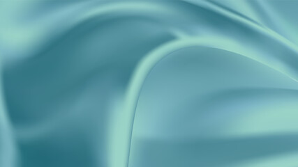 Curtain Opening Isolated Celebration Event Backdrop. Wallpaper Vector Iridescent Light blue color gradient