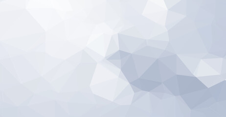 Light BLUE vector abstract mosaic background. A sample with polygonal shapes. The textured pattern can be used for