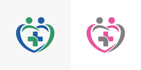 Health care medical icon. Vector Illustration.