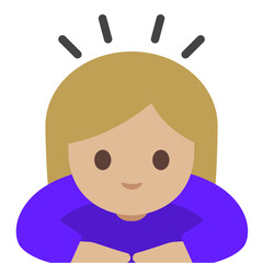 Bowing - medium light skin
