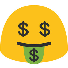 Money Mouth Face
