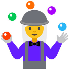 Juggler Emoji (Light Skin Tone, Female)
