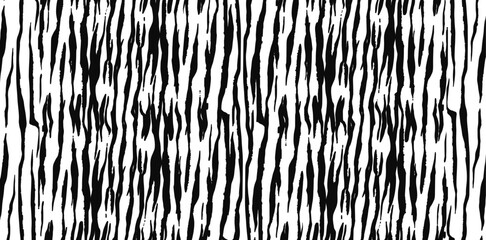  The geometric pattern by stripes . Seamless vector background. Black and white texture. Graphic modern pattern. Vector illustration 