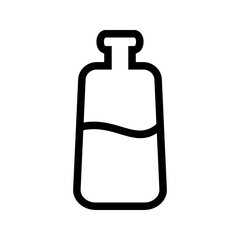 Milk Bottle icon vector image. Suitable for mobile apps, web apps and print media.