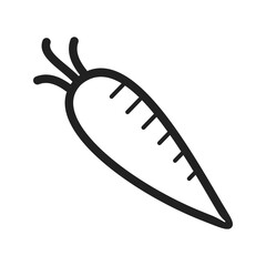 Radish icon vector image. Suitable for mobile apps, web apps and print media.