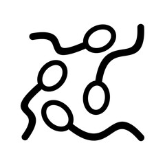 Virus icon vector image. Suitable for mobile apps, web apps and print media.