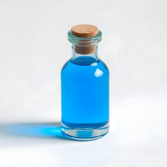 3D Blue Magic Potion Bottle for Fantasy Game