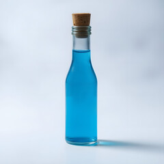 3D Blue Magic Potion Bottle for Fantasy Game