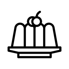 jelly line icon