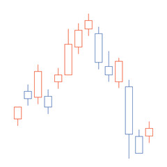 株グラフの単品アイコン