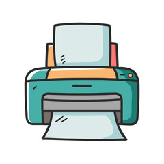printer icon, printer vector illustration-simple illustration of printer, perfect for printer logos and icons