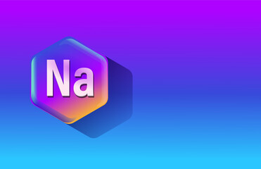 Microelement useful for human health. Periodic table of mendeleyev. Atomic mass, atomic number. Minerals