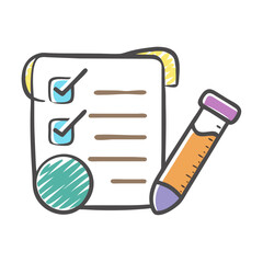 testing icon, testing vector illustration-simple illustration of testing, perfect for testing logos and icons
