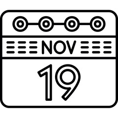 November 19 Icon